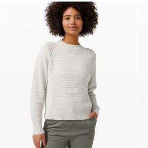 Lululemon Textured Play Crew Sweater XS/S